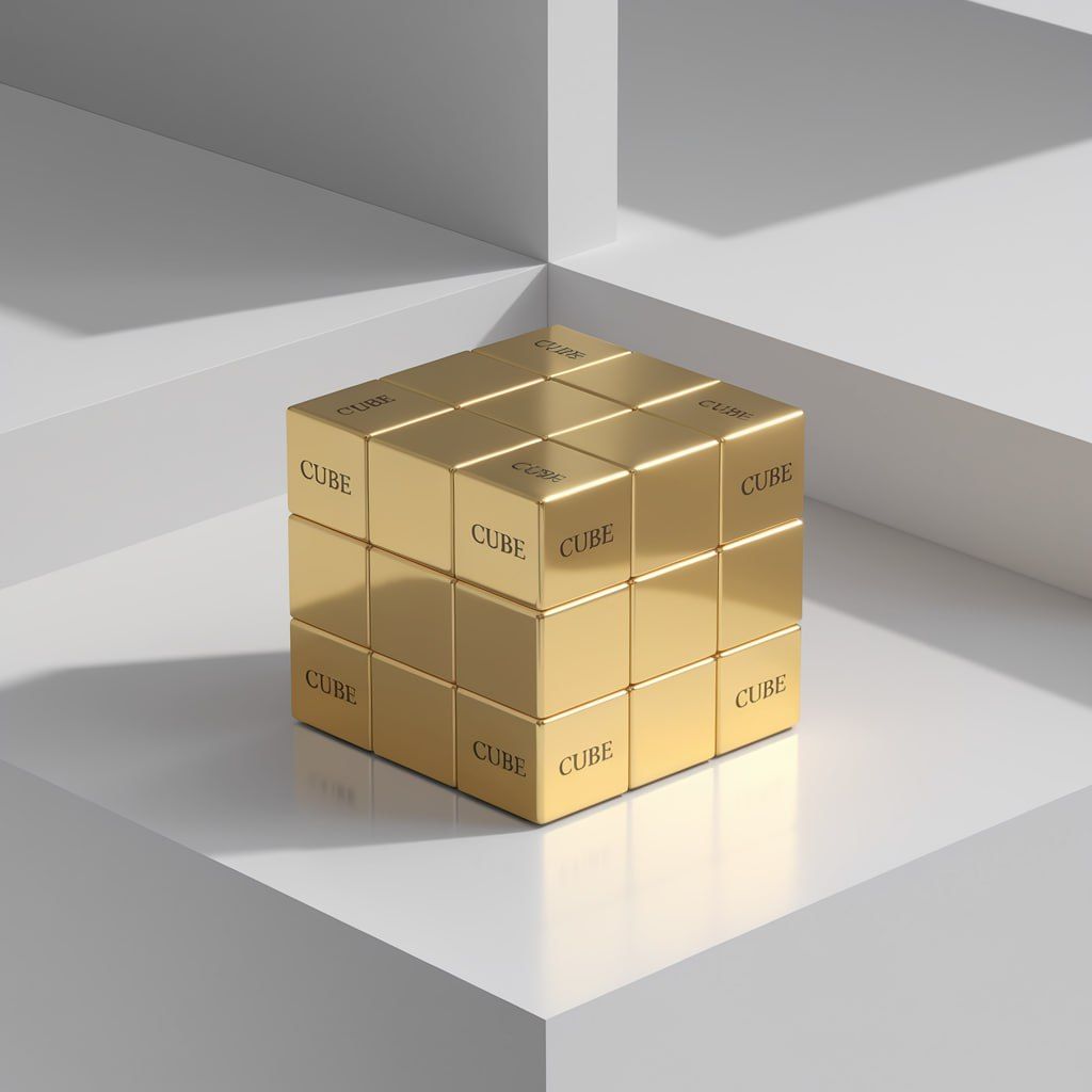 Golden cube