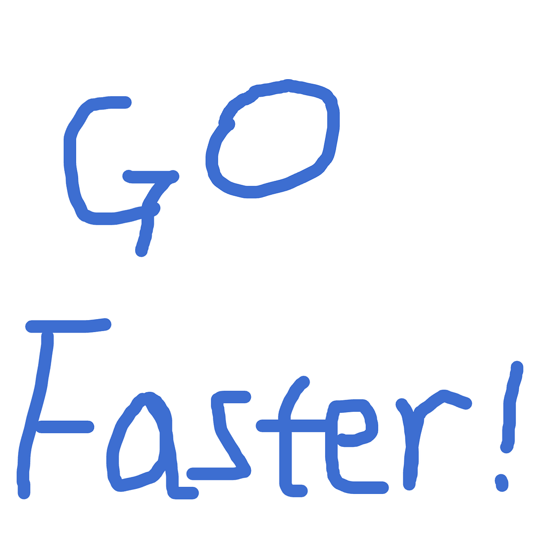 go faster