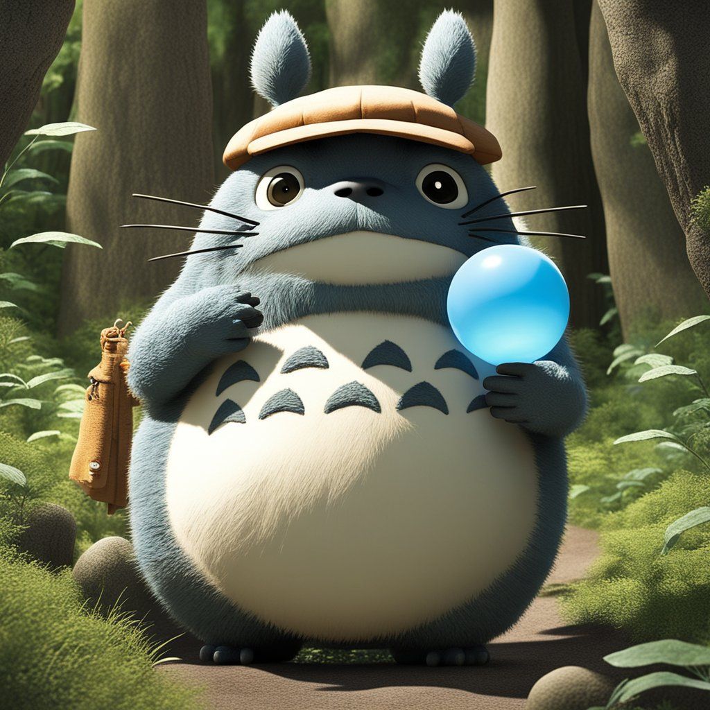 enjoy totoro camping