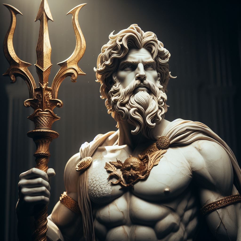 2. Poseidon (God of the Sea)