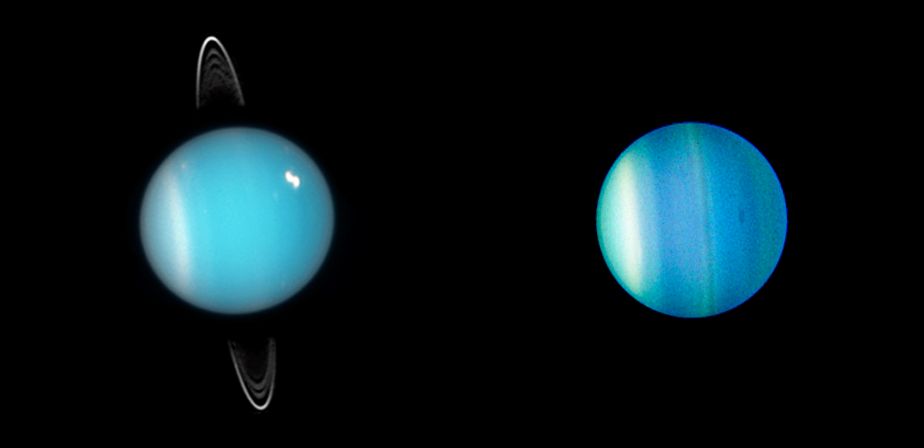 Two Faces of Uranus (Hubble)