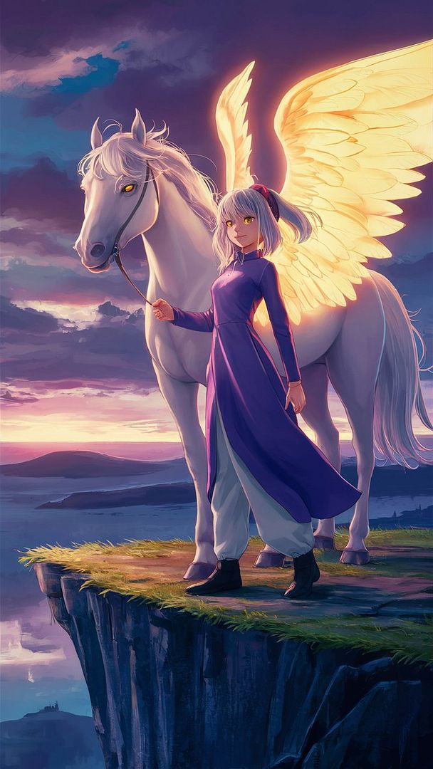 anime-girl-on-a-cliff-with-her-glowing-winged-hors-m_zFMrjtS5iUPTmbLa-Xfg-W_oZrdX_SpCCgKGUHW9Bbg