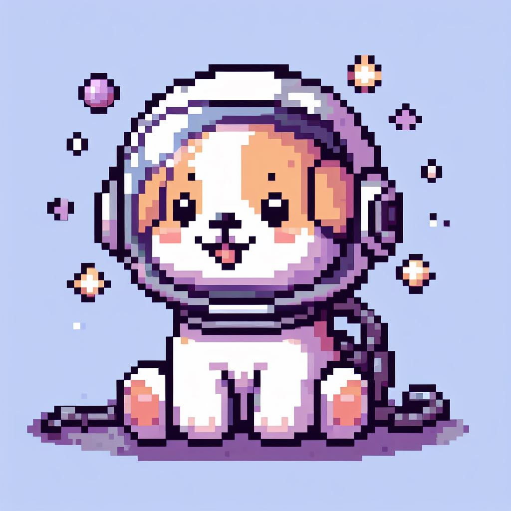 Astronaut Dog 04