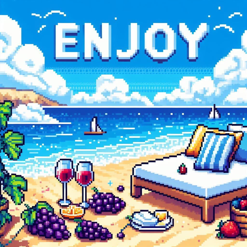 Pixel beach $enjoy