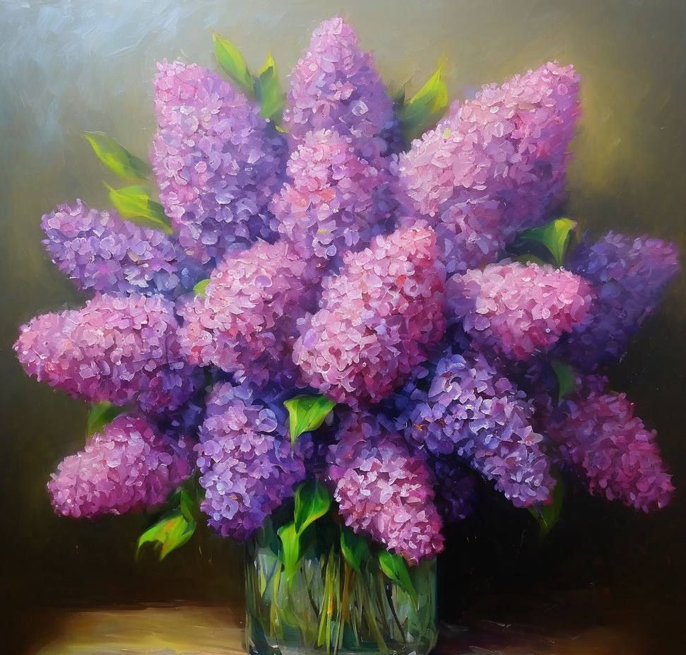 Bouquet of lilacs