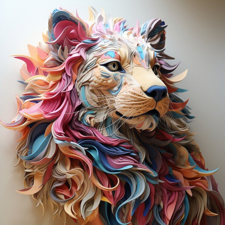 Rainbow Lion