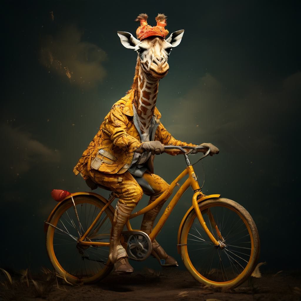 Giraff_on_the_bike