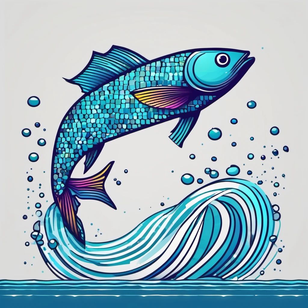 pixel art fish