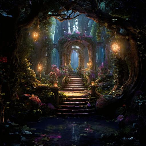 enchanted hidden garden