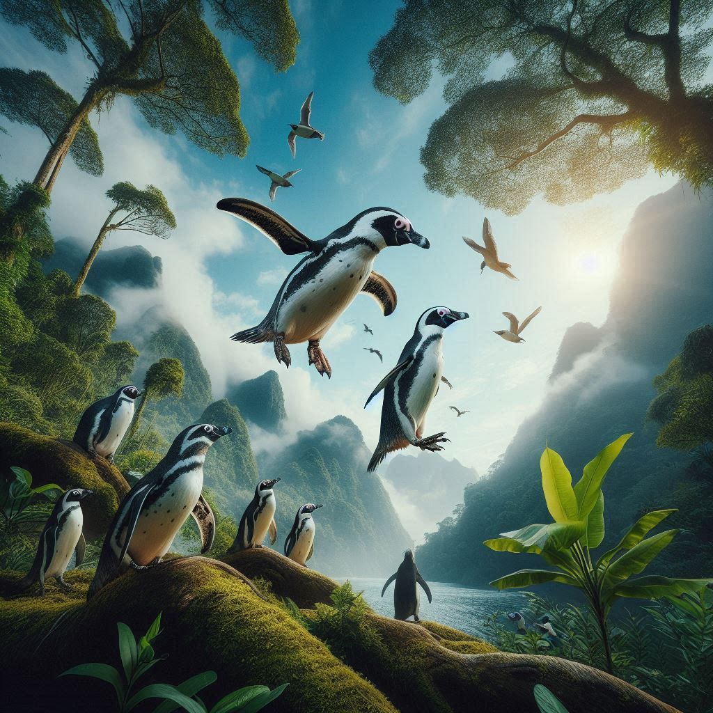 Tropical penguins