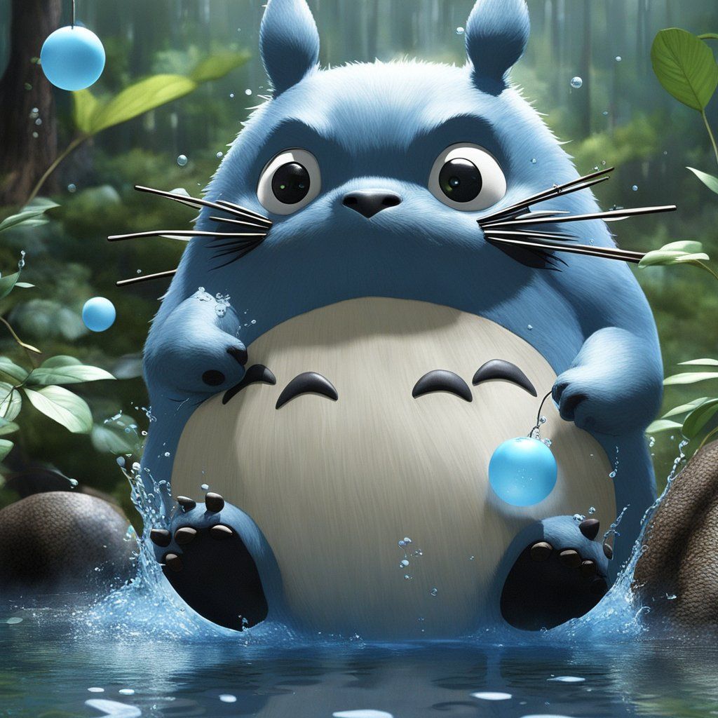 enjoy totoro blue