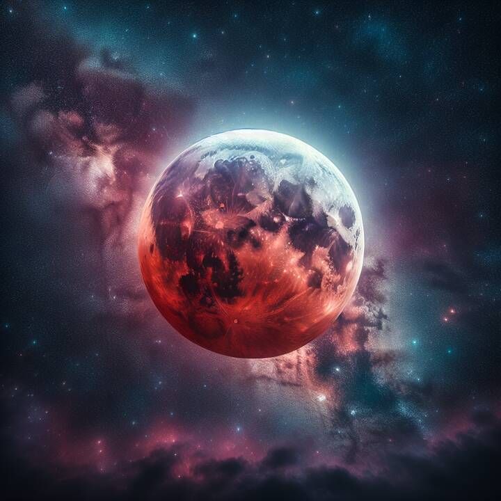 red moon