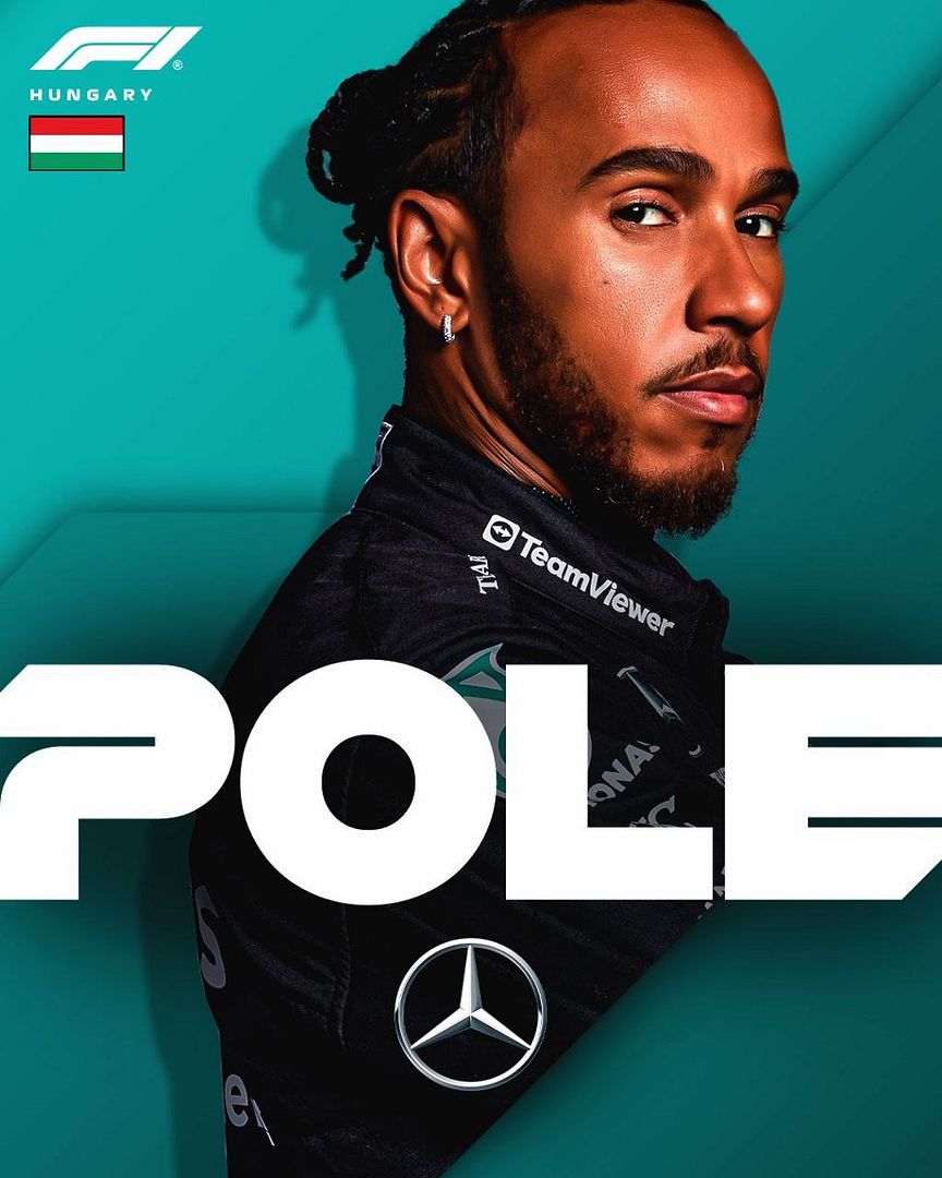 pole position for lewis!