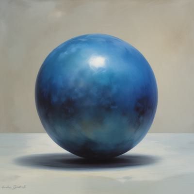 The blue ball