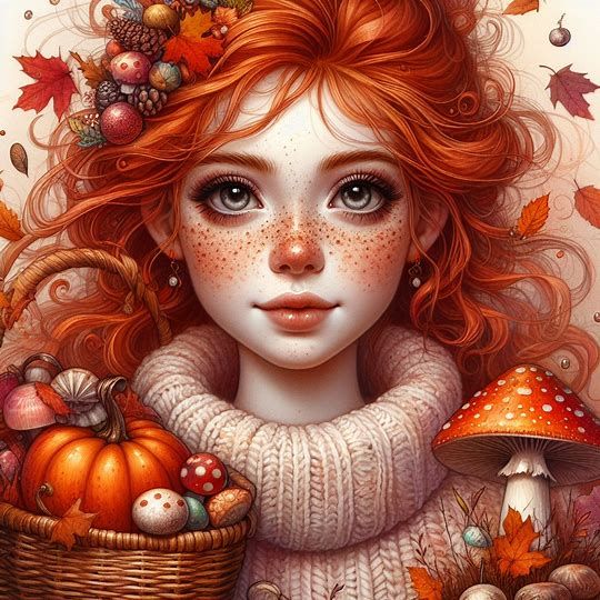 autumn girl