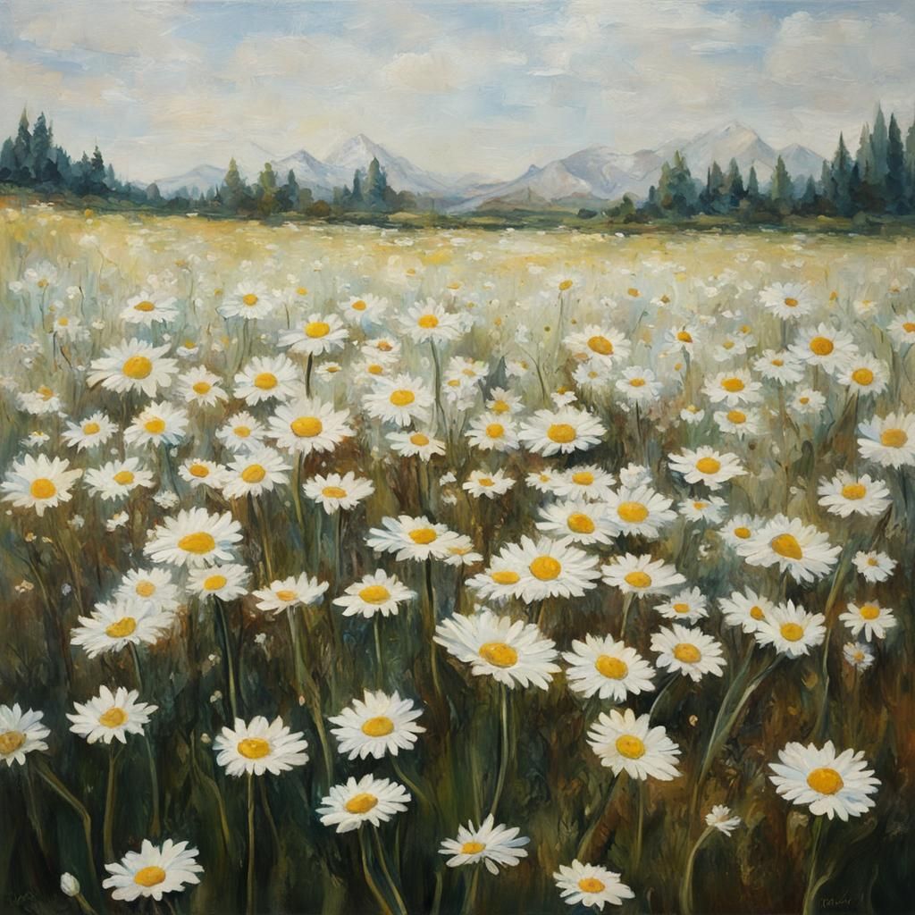 Field of daisies