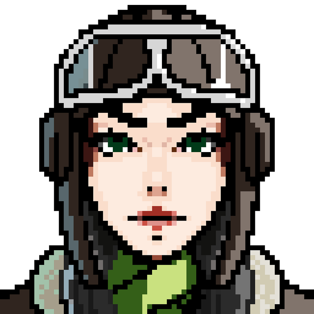 pixel pilot girl