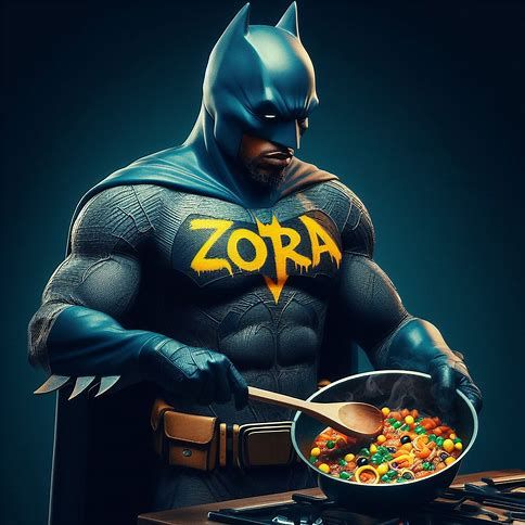 Batman fan of Zora