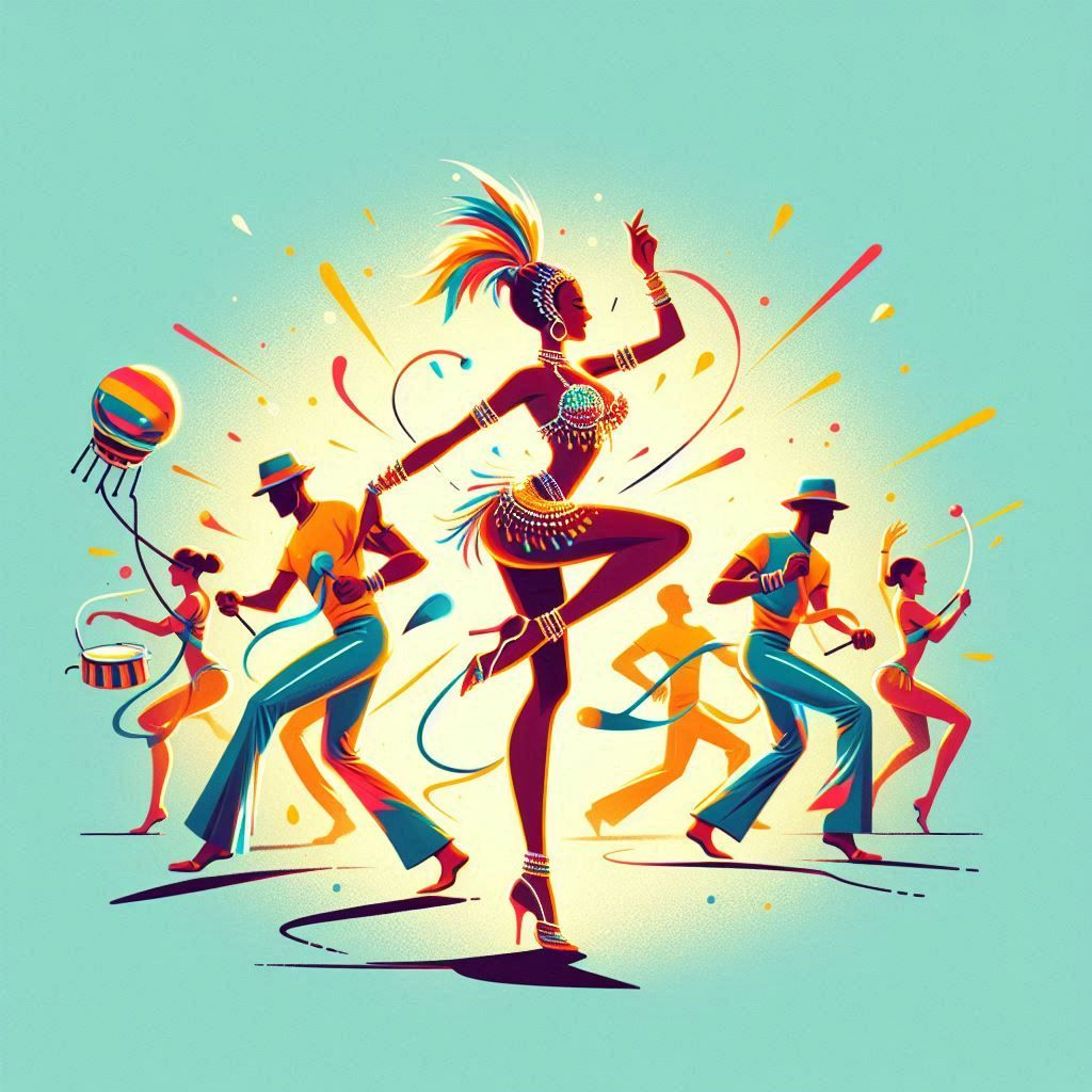 Samba is an explosion of energy