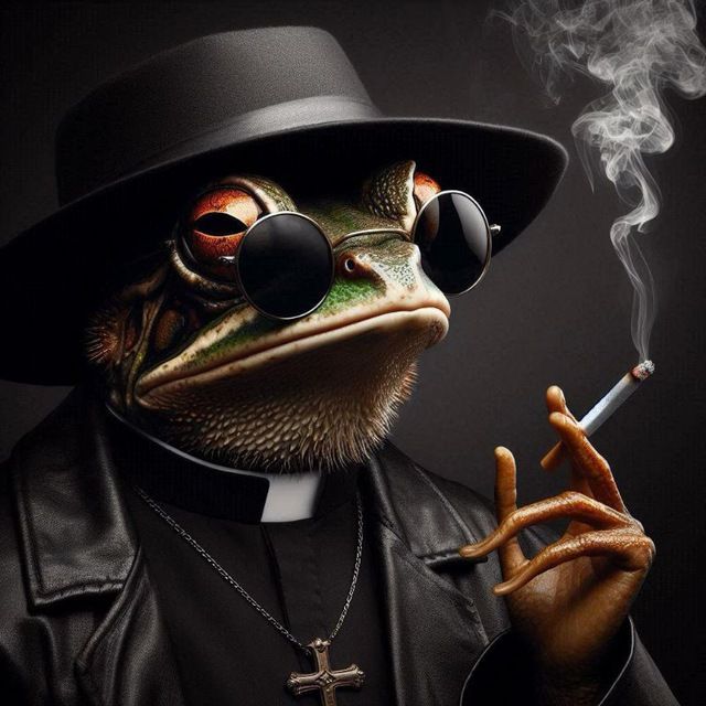 Enjoy Blessed Smoking Chicken Frog # 7 $BSCF