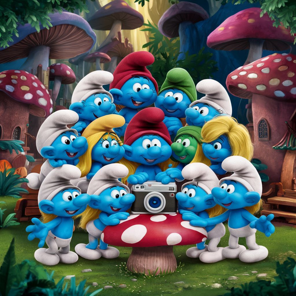 The smurfs on the island of regions