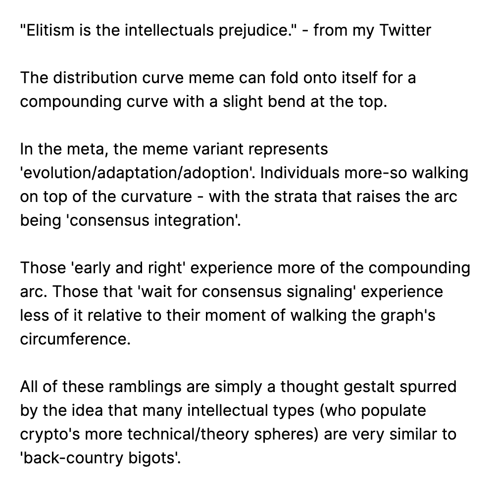 "Elitism is the intellectuals prejudice."  - fr...