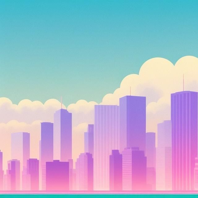 Pastel skyline_2