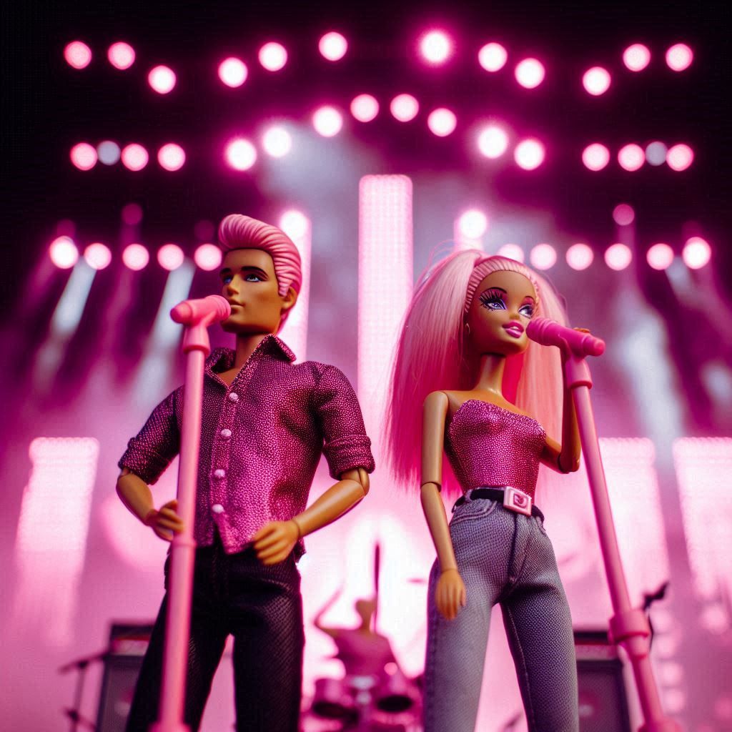 Barbie and Ken