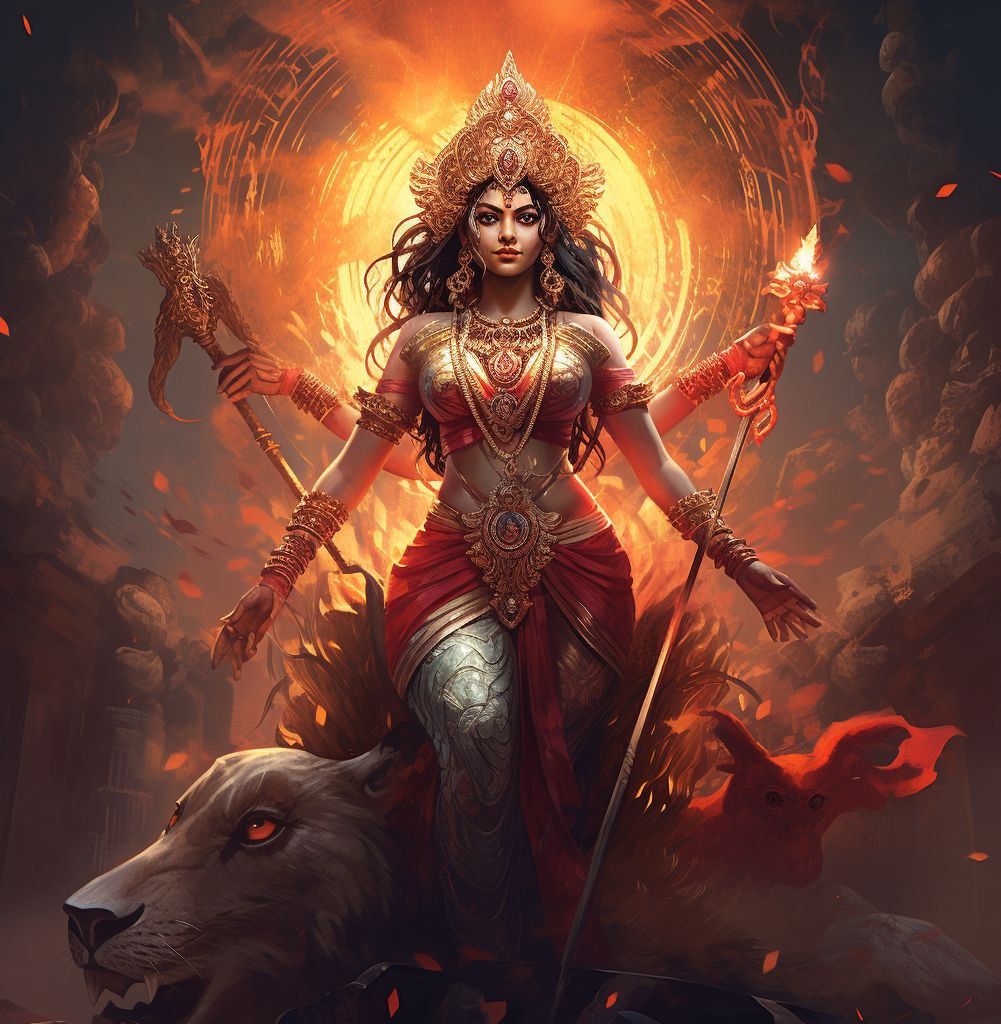 Hindu Goddess Durga ❤️