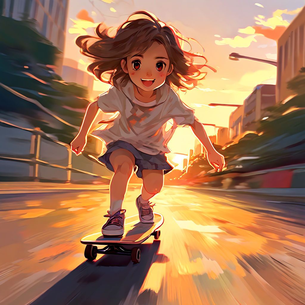 Skateboard Girl