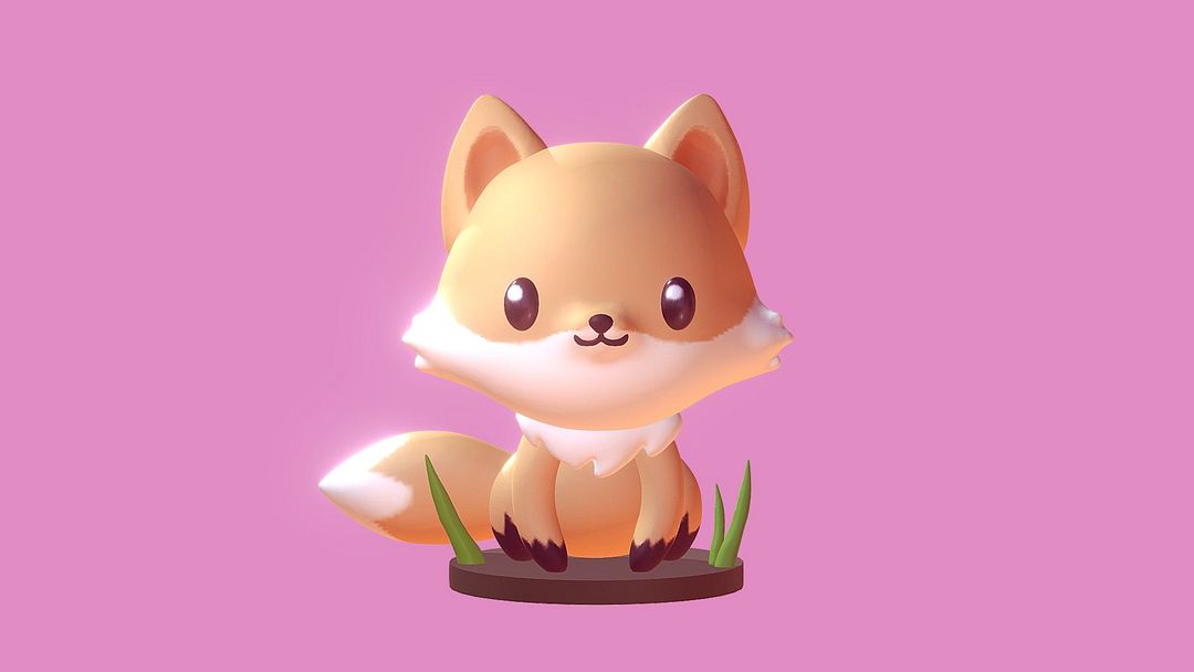 Cute fox