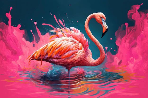 pink flamingo