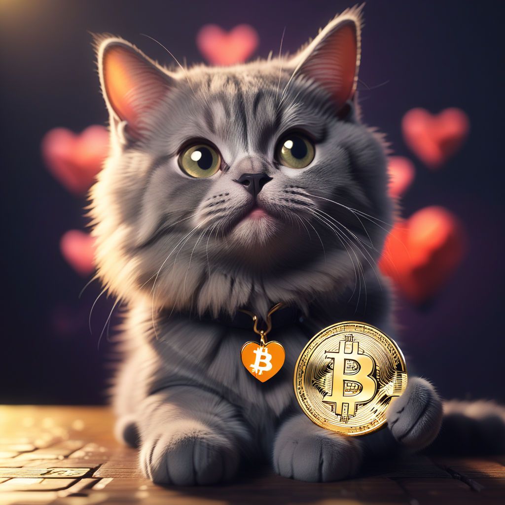 CAT LOVES BITCOIN