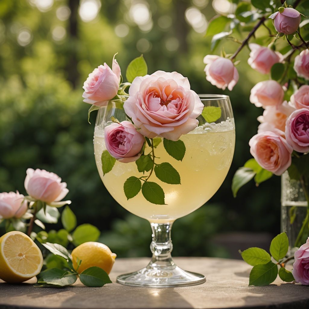 Flowers and Cocktails