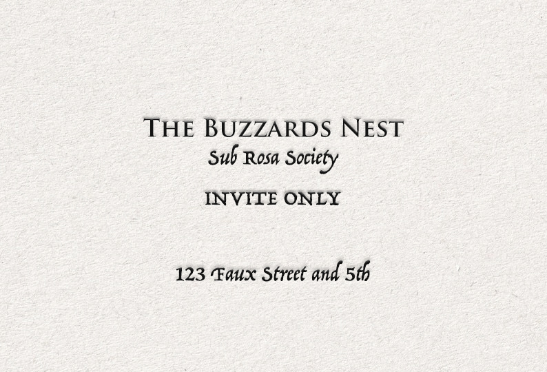 THE BUZZARDS NEST