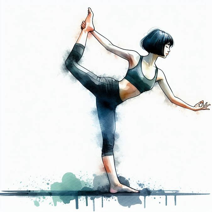 Natarajasana, Dancer Pose