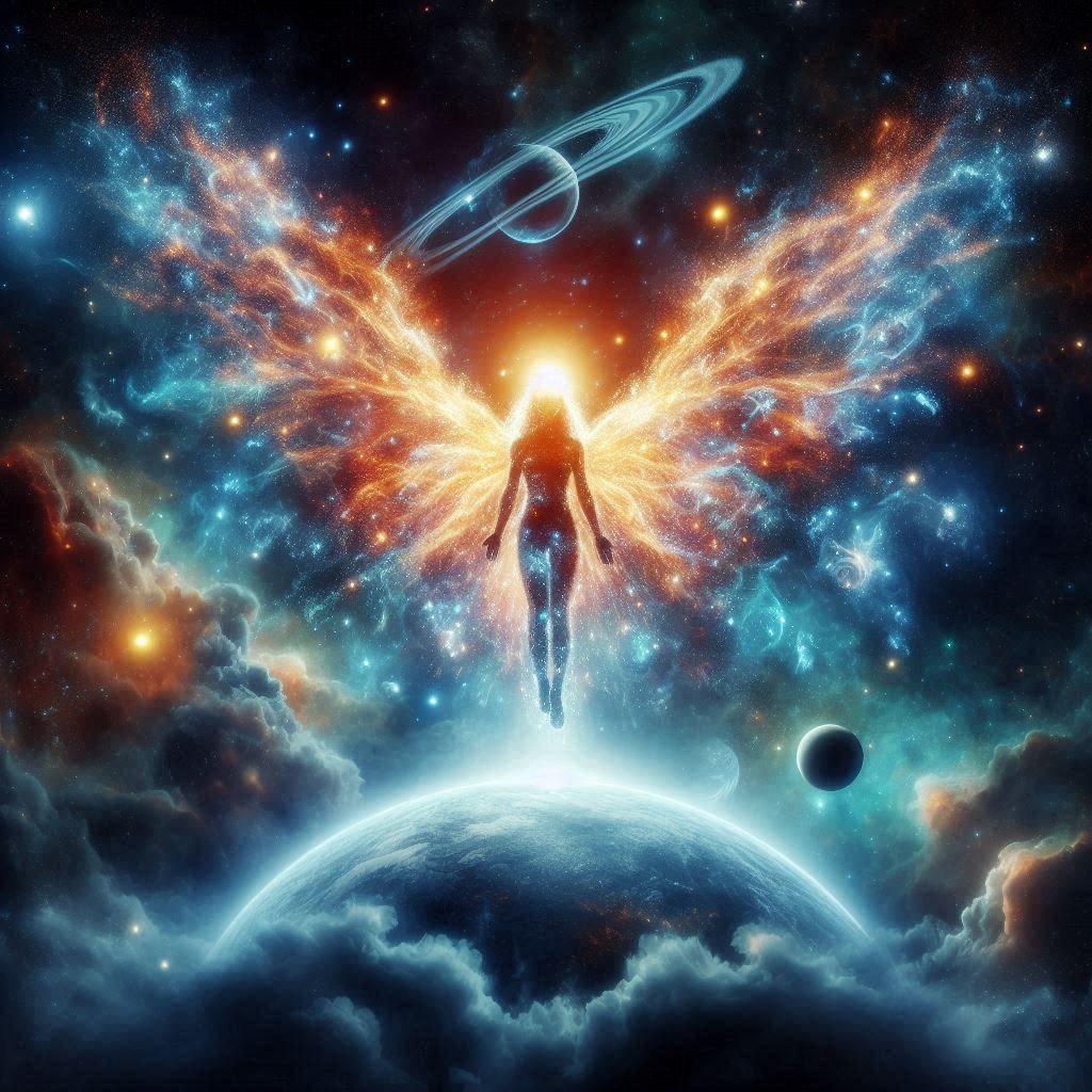 virtual angel of cosmos