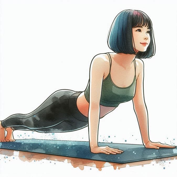 Phalakasana, Straight Plank Pose