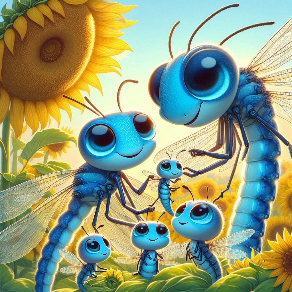 The family of Mr. Dragonfly