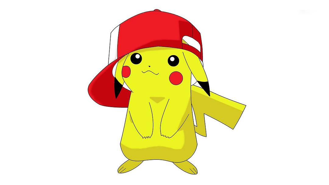 Pikachu in a red cap