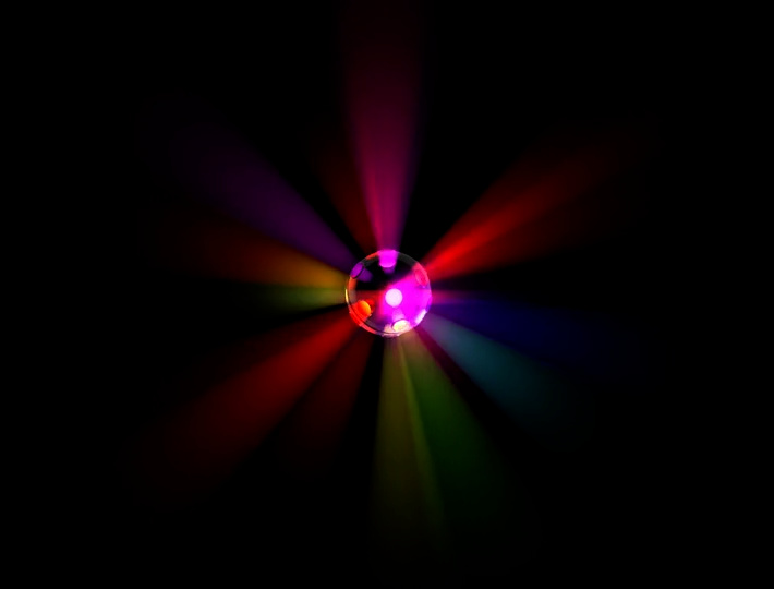 Rotating Light Ball