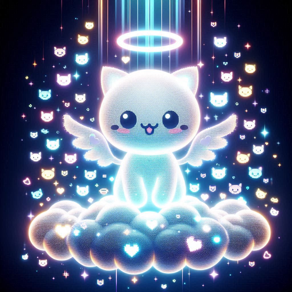 virtual angel of cats