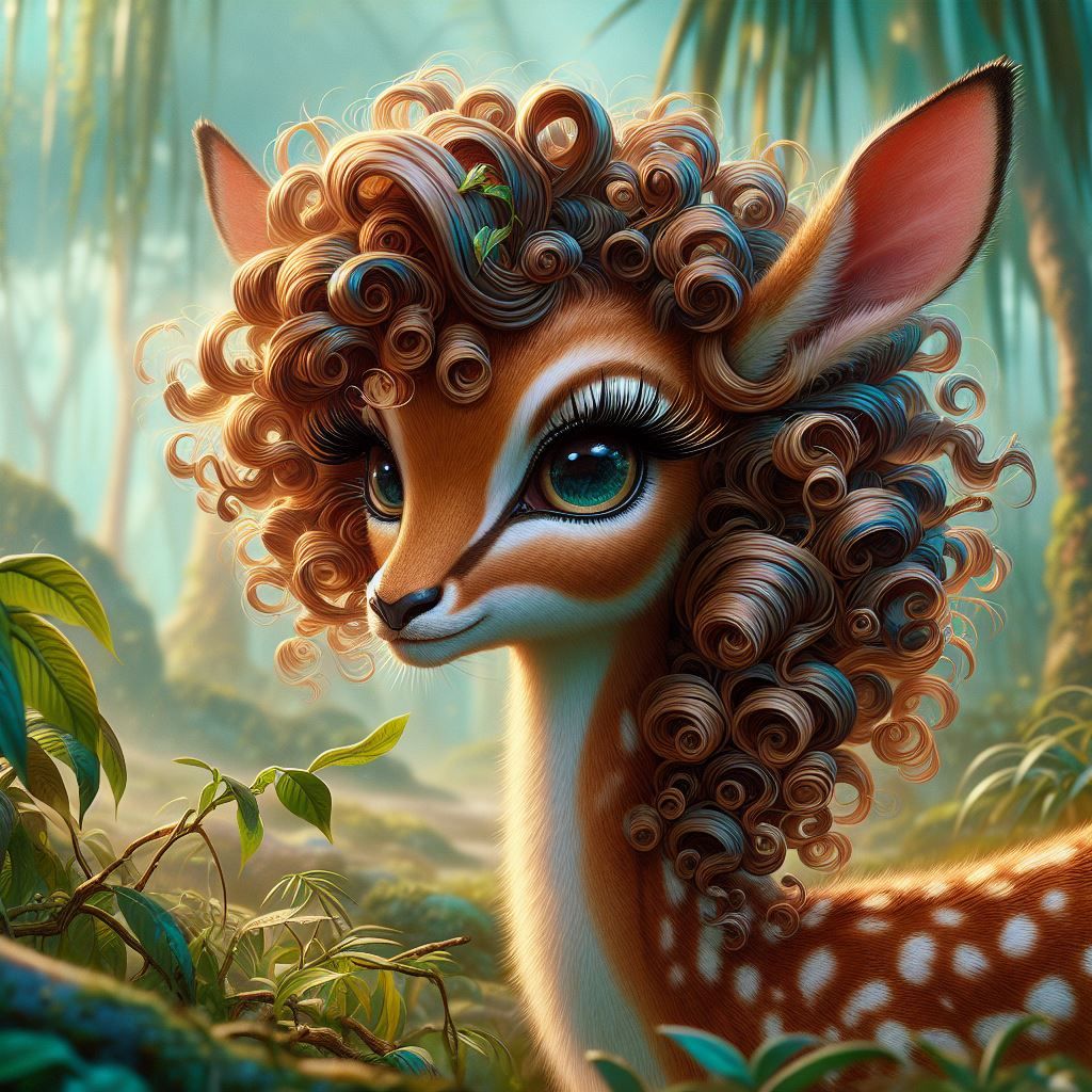 Curly Gazelle