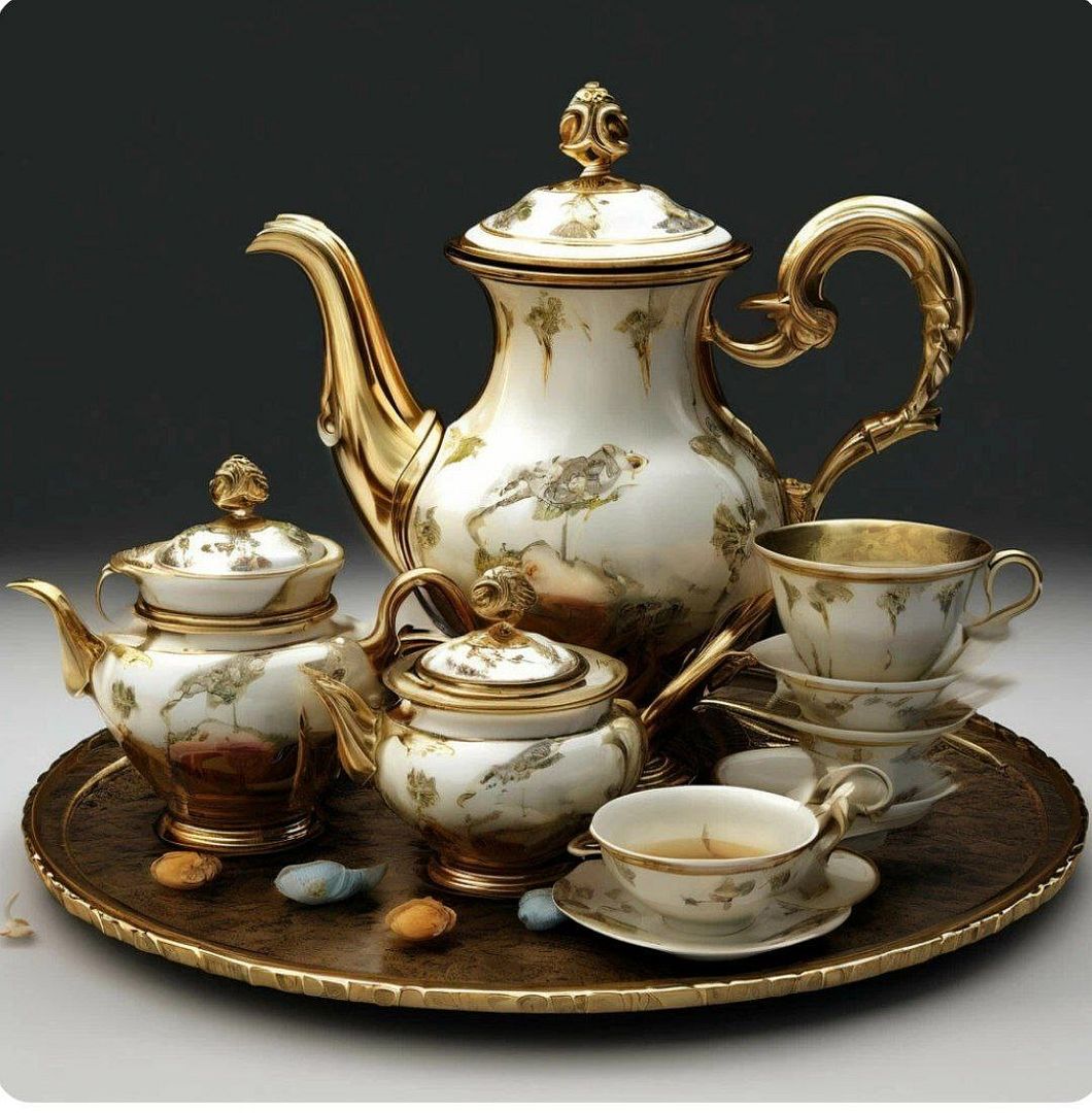 A tea set