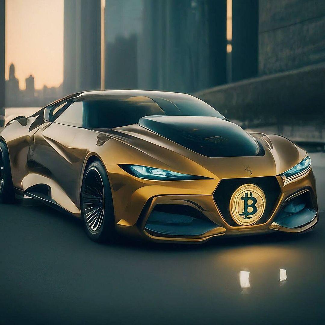 car futurist bitcoin