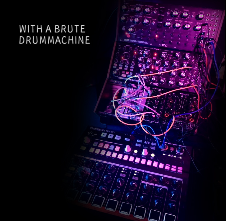 #3 With a BRUTE drum machine