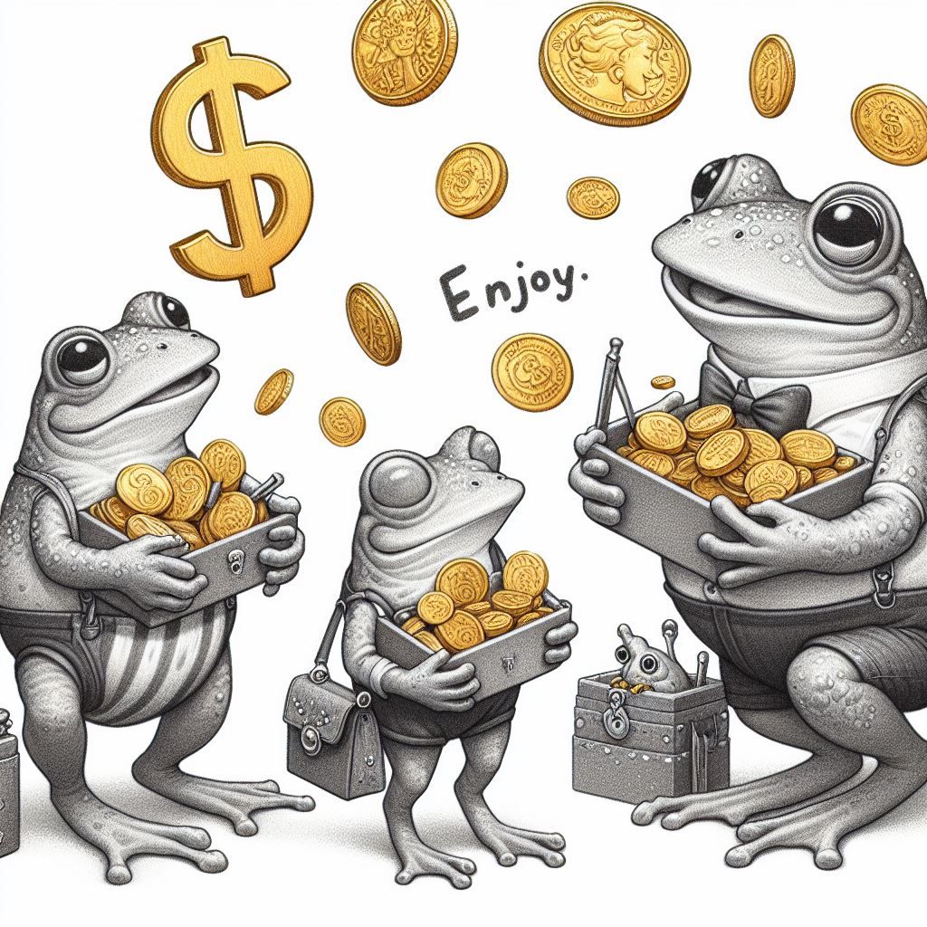 $ENJOY No.3 _ Enjoyed Frogs