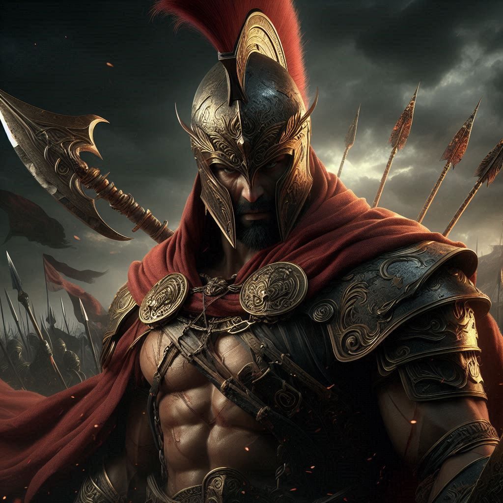 Ares, god of war