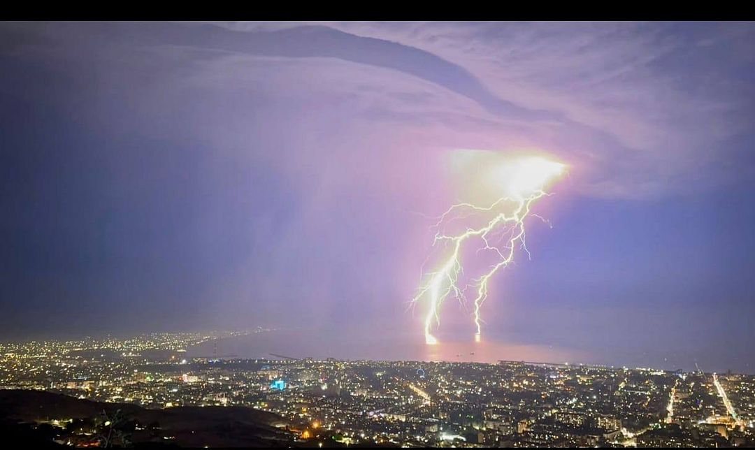 Makhachkala lightning