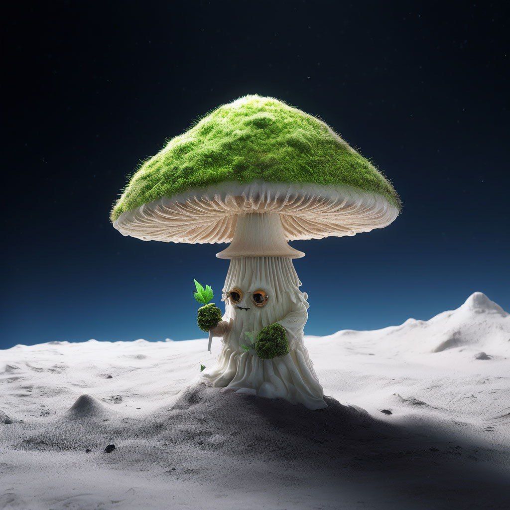 Mushroom on the Moon